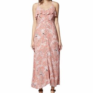 Sanctuary coral Paisley Maxi Dress